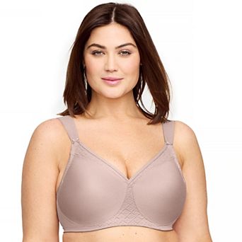 Plus Size Glamorise Full-Figure MagicLift Non-Padded Wire-Free T-Shirt Bra 1080