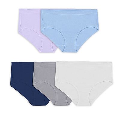 Women's Fruit of the Loom® 360 Stretch Low-Rise 5-pack Brief Panty 5DCSSLB