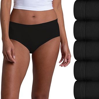 Women's Fruit of the Loom® 360 Stretch Low-Rise 5-pack Brief Panty 5DCSSLB