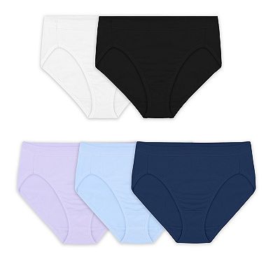 Women's Fruit of the Loom® 360 Stretch Hi-Cut Panty 5-pack 5DCSSHC