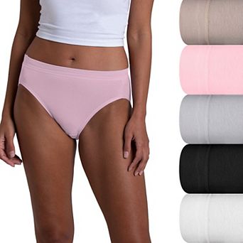 Women's Fruit of the Loom® 360 Stretch Hi-Cut Panty 5-pack 5DCSSHC