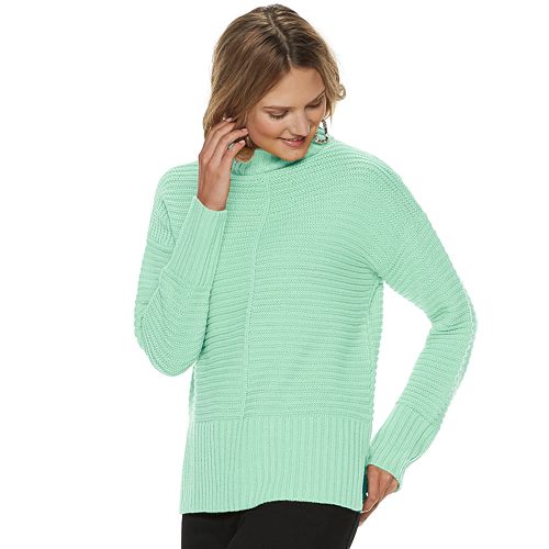 Women's Apt. 9® Long Sleeve Mock Neck Pullover