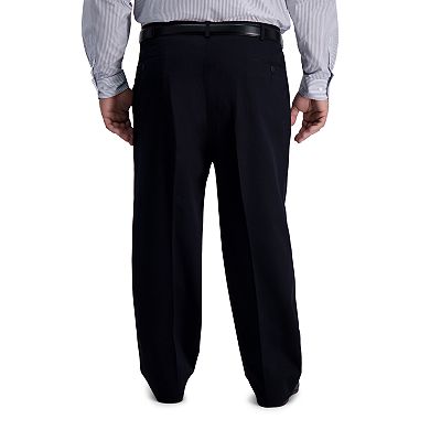 Big & Tall Haggar® Iron-Free Premium Khaki Classic-Fit Pleat Pants
