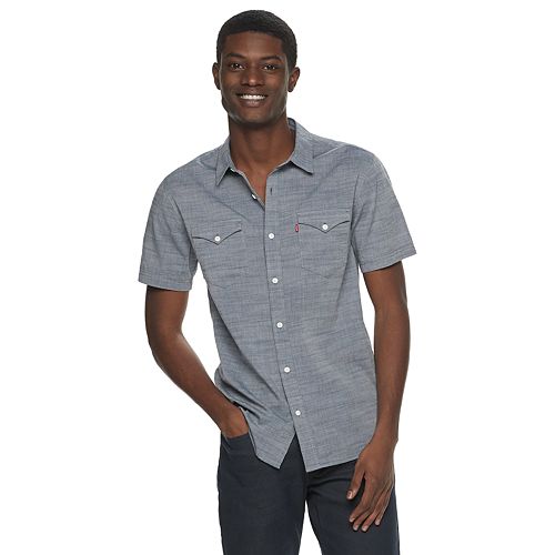 levi's button down shirts