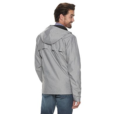 Men's Marc Anthony Slim-Fit Solid Hooded Rain Jacket