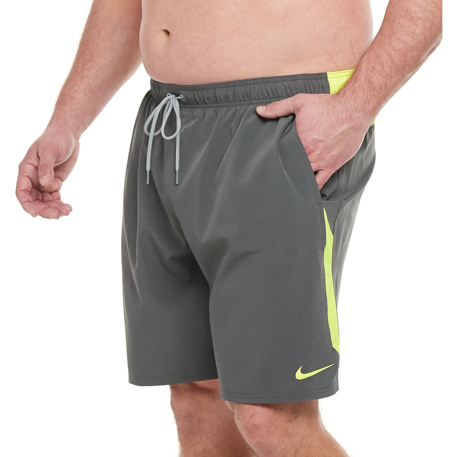kohls nike swim trunks