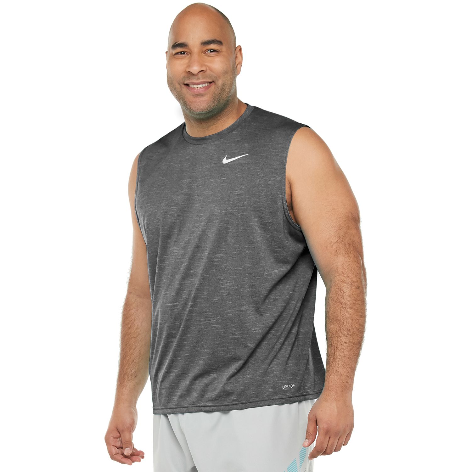 nike sleeveless swim shirt