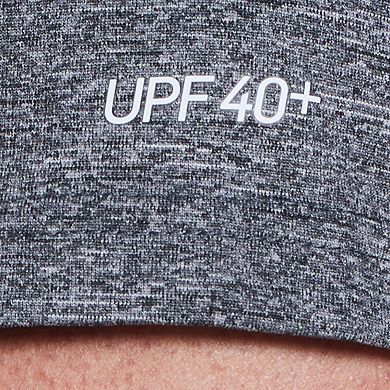 Big & Tall Nike Dri-FIT UPF 40+ Heathered Hydroguard Swim Top