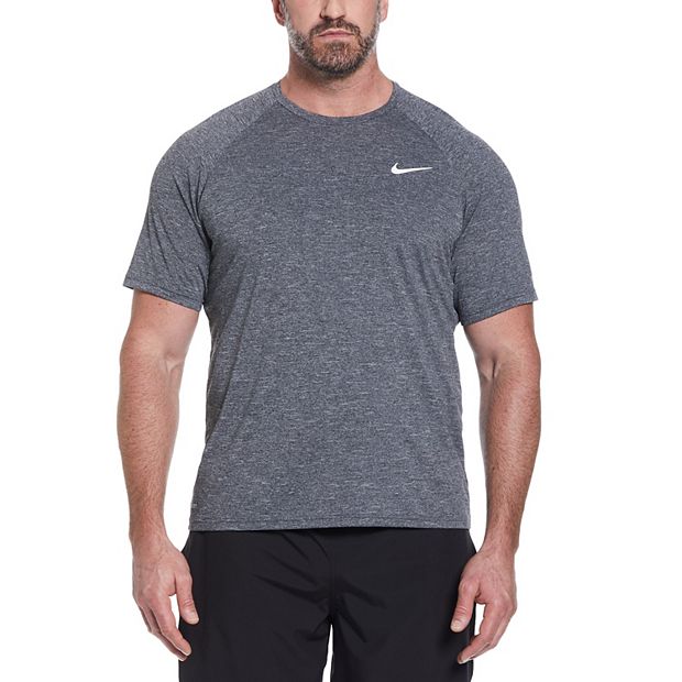 mengen Verwacht het Nadenkend Big & Tall Nike Dri-FIT Heather Hydroguard Swim Tee