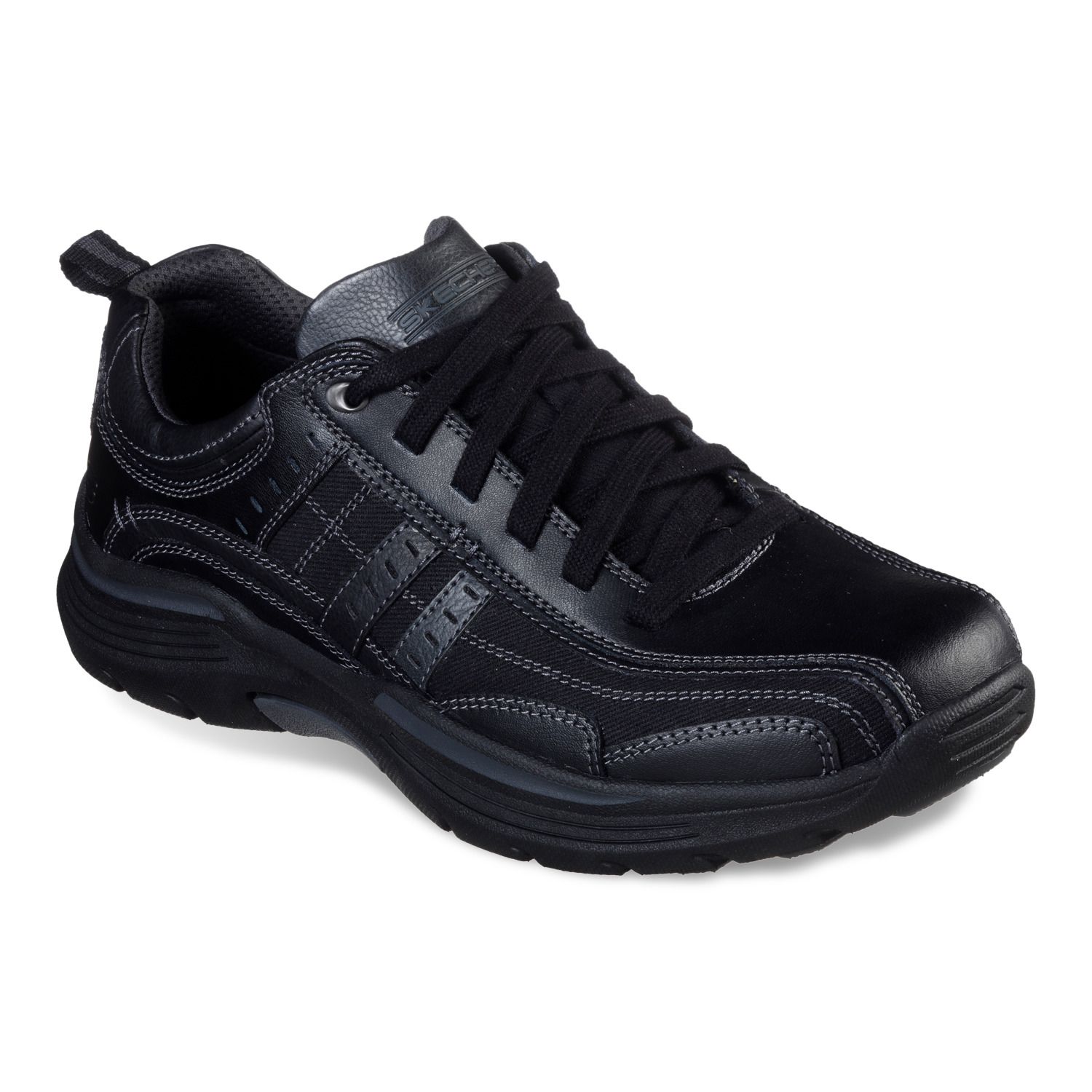 Acumulación elevación lavabo Skechers Levoy Dark Brown Deals, SAVE 59%.