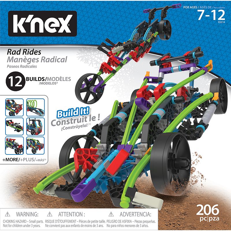 UPC 744476152145 product image for K'NEX Rad Rides 12 n 1 Building Set | upcitemdb.com