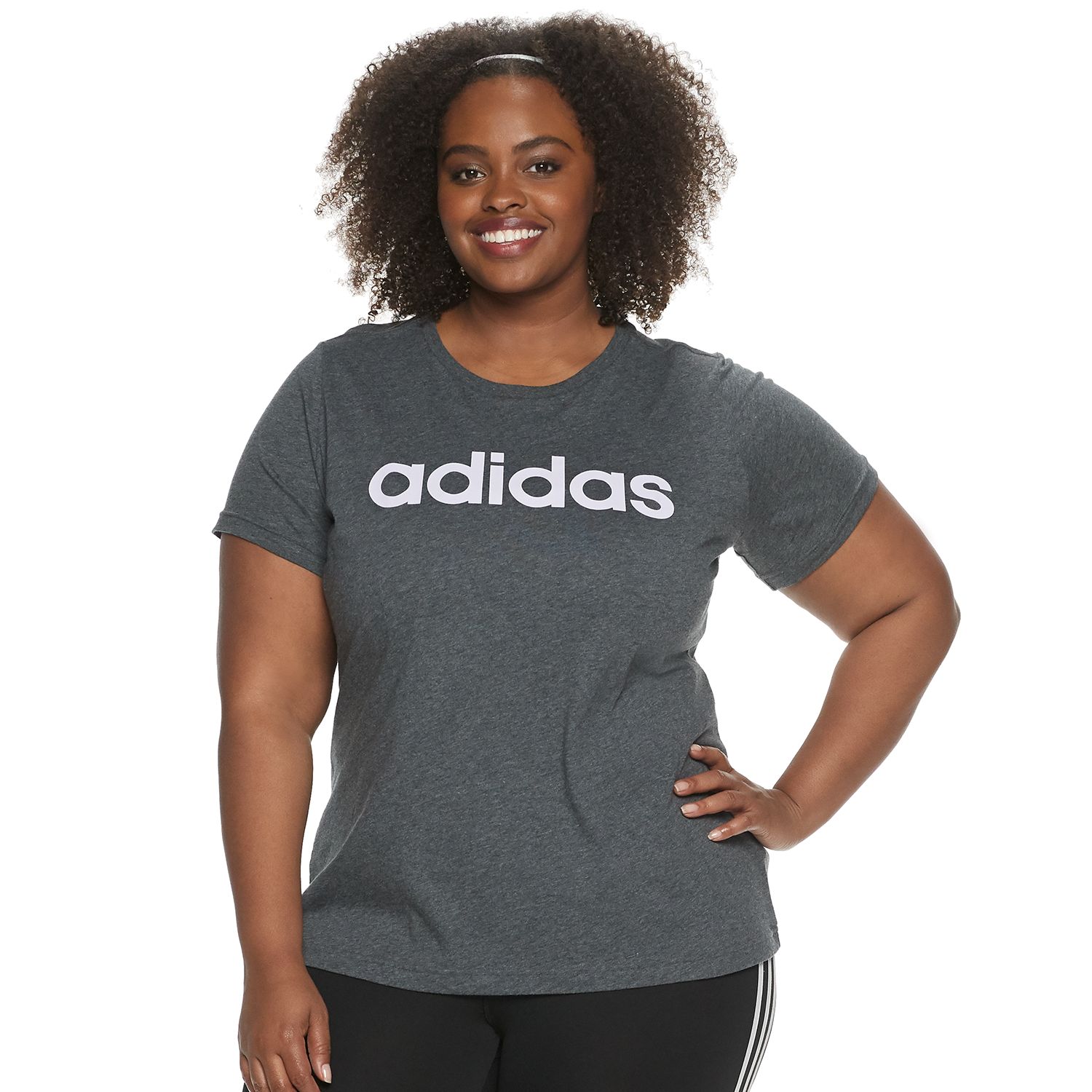 plus size adidas clothing