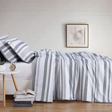 Truly Soft Curtis Stripe 3-piece Duvet Cover Set