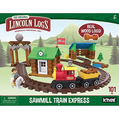 Lincoln Logs Sawmill Train Express