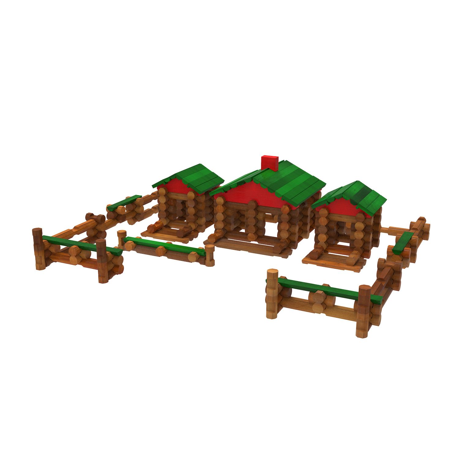 lincoln logs 111 piece