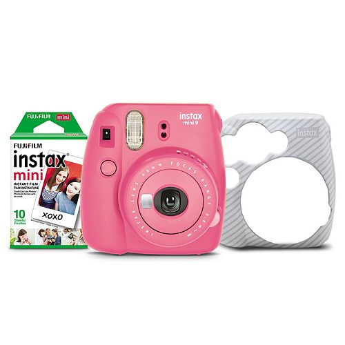 Fujifilm Instax Mini 9 Bundle with Exposure Film & Case