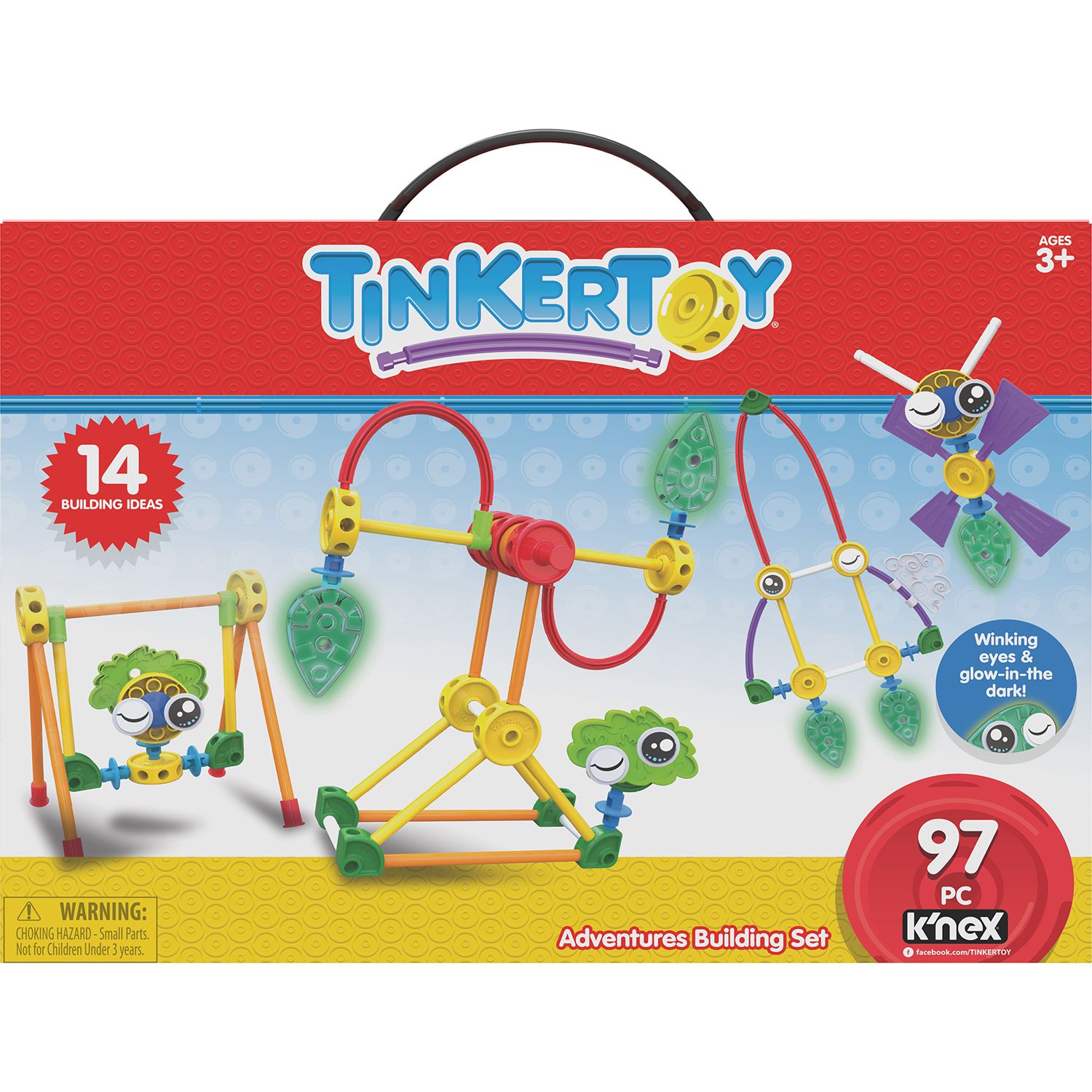 tinkertoy deluxe wood building set