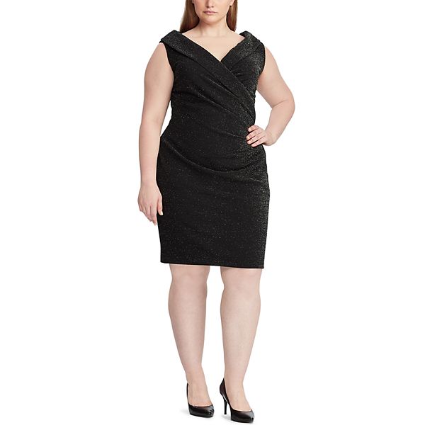 Plus Size Chaps Sleeveless Sheath Dress