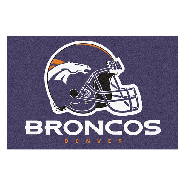 Denver Broncos Football Rug