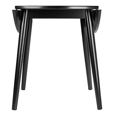 Winsome Moreno Round Drop Leaf Table