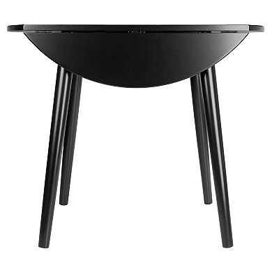 Winsome Moreno Round Drop Leaf Table