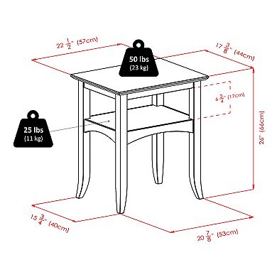 Winsome Camden End Table