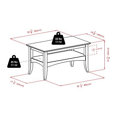 Winsome Camden Coffee Table