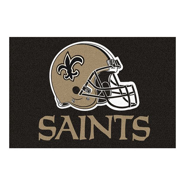 New Orleans Saints Logo Starter Doormat - 19x30