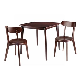 Winsome Pauline 3 pc Table and Chairs Set