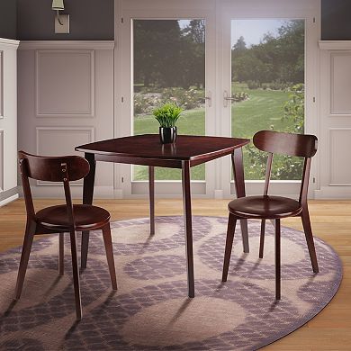 Winsome Pauline 3-Piece Table and Chairs Set