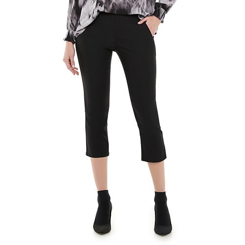 Women's Simply Vera Vera Wang Simply Modern Flat Front Capri