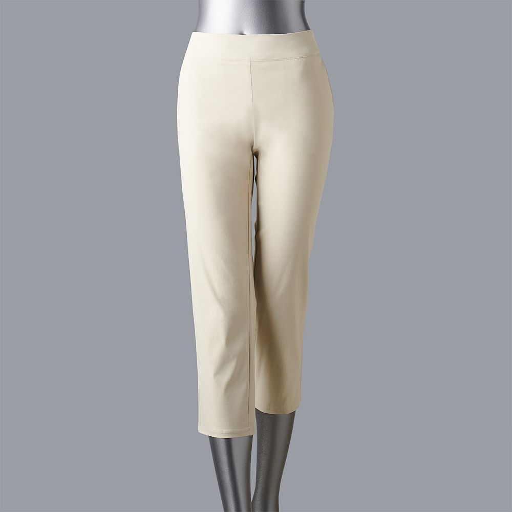 Women's Simply Vera Vera Wang Simply Modern Flat Front Capri