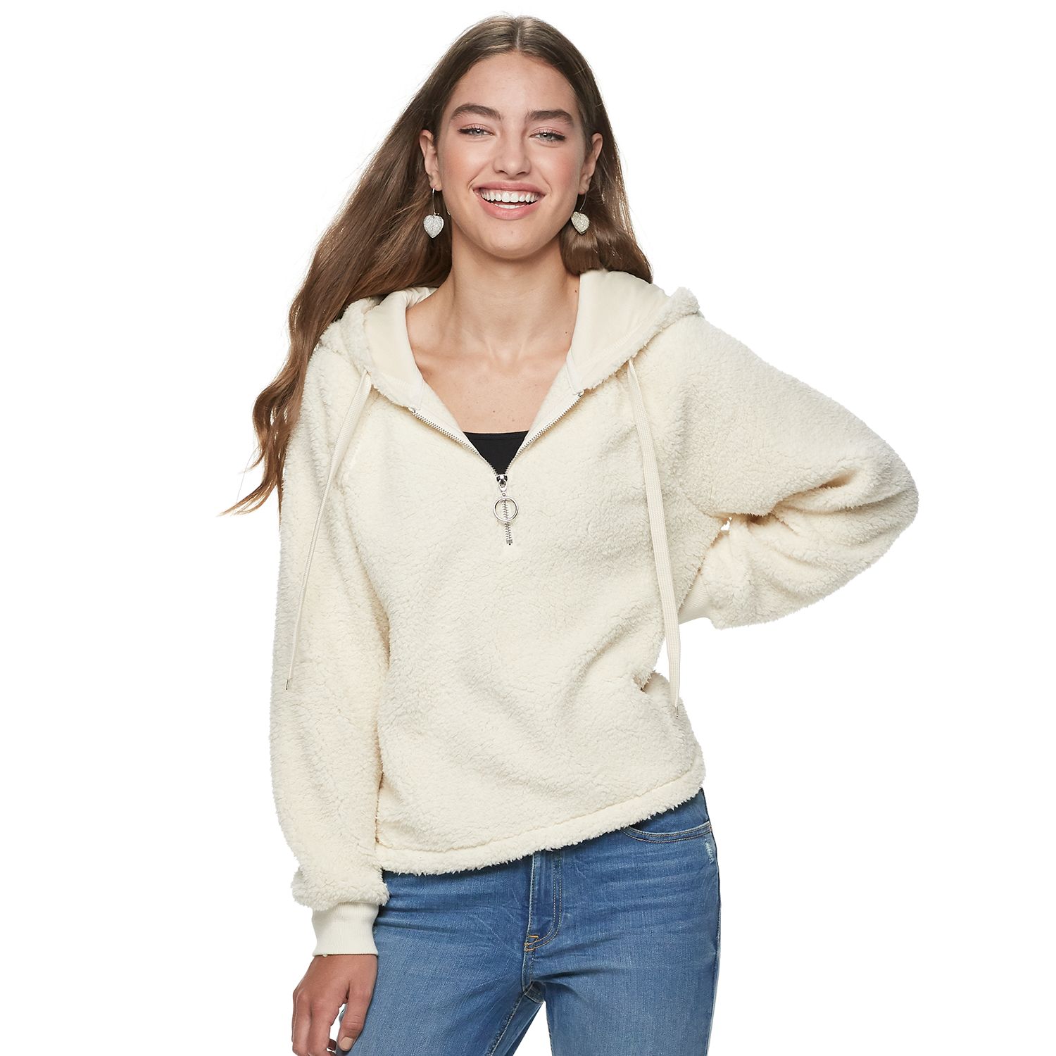 sherpa pullover juniors