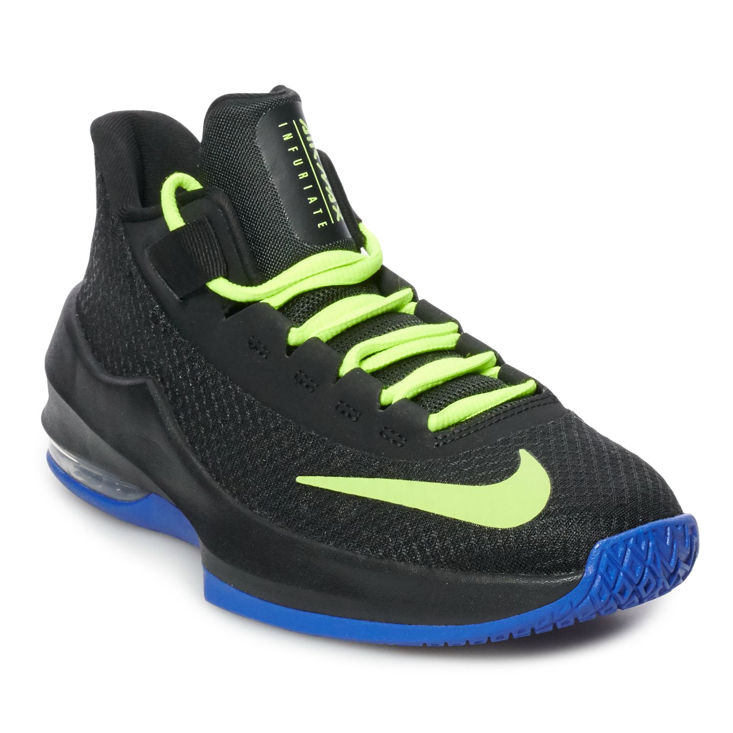 men's nike air max infuriate ii mid basketball shoes