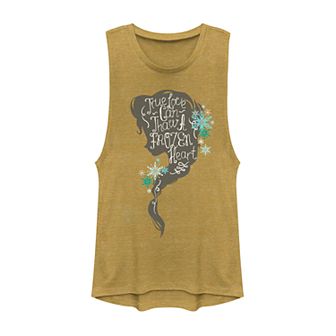 Juniors' Disney's Frozen True Love Thaw Heart Tank Top