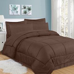 Sweethome Collection 8-piece Greek Key Bedding Set