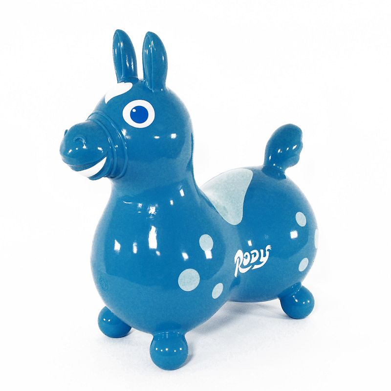 Gymnic Rody Horse Inflatable Bounce & Ride, Blue