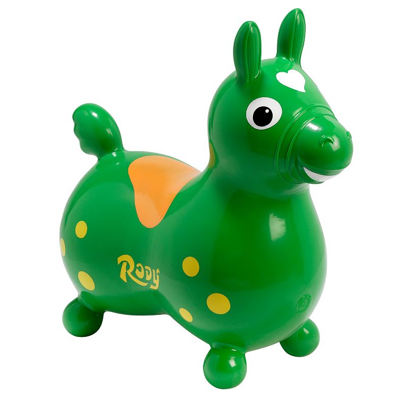 Gymnic Rody Horse Inflatable Bounce & Ride, Green