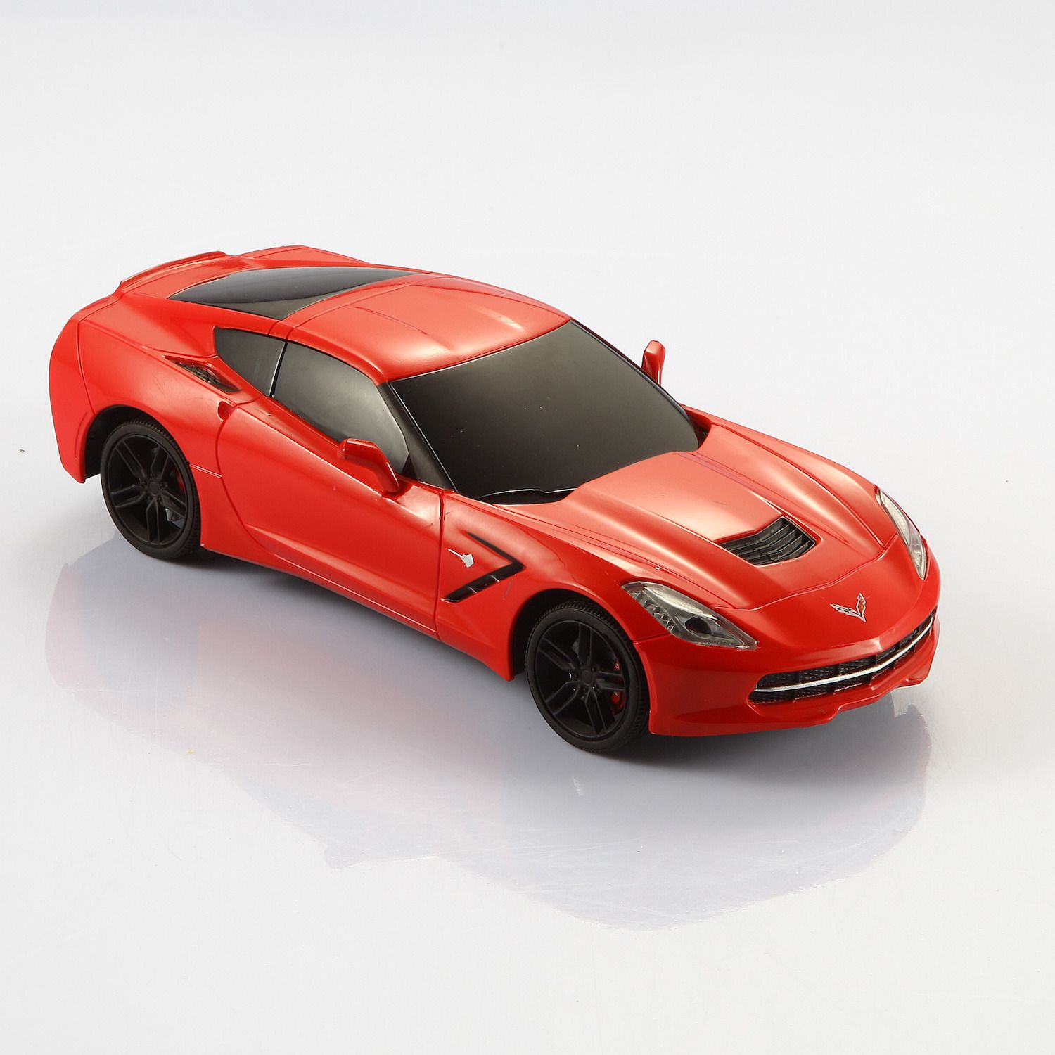 red corvette remote control car