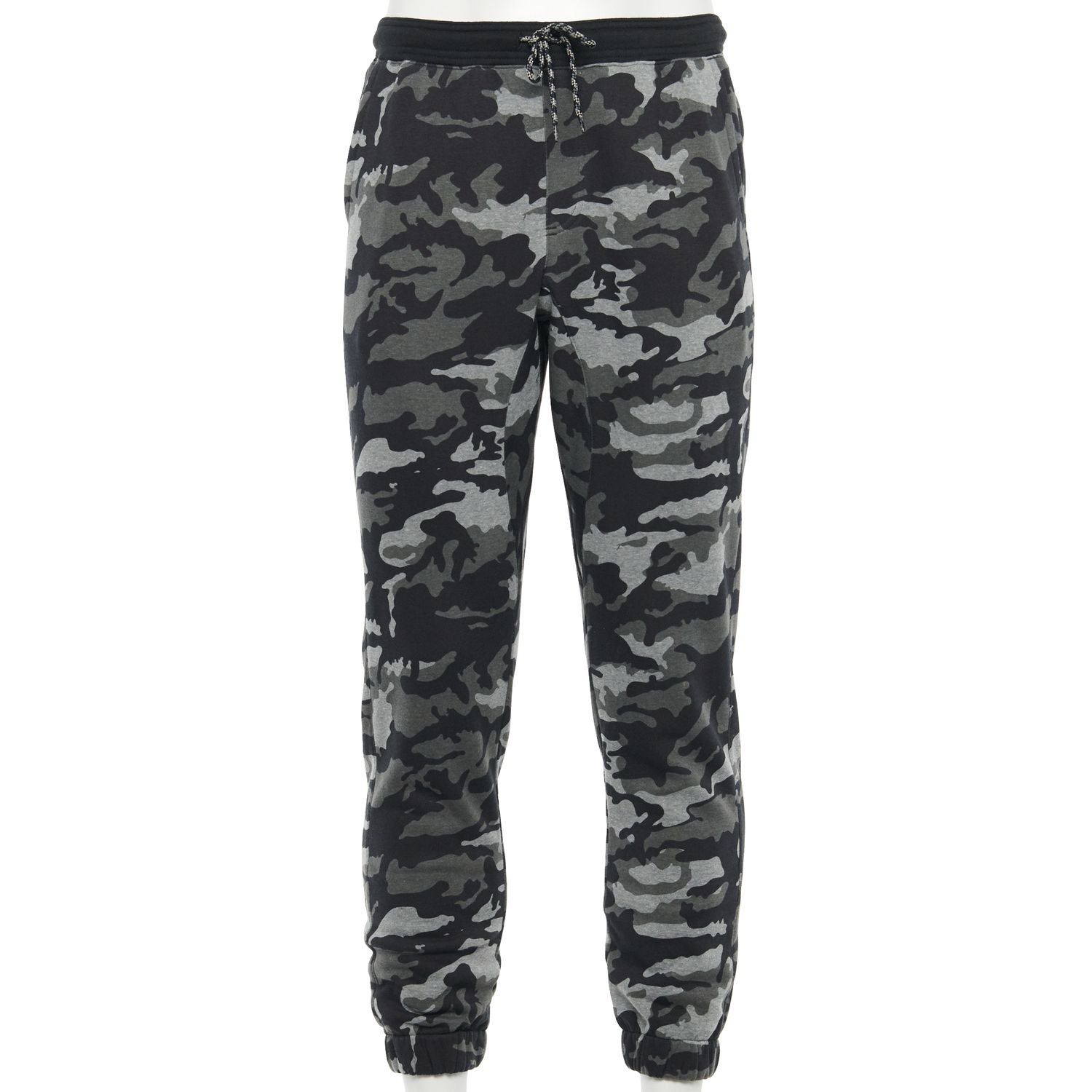 camouflage jogging bottoms