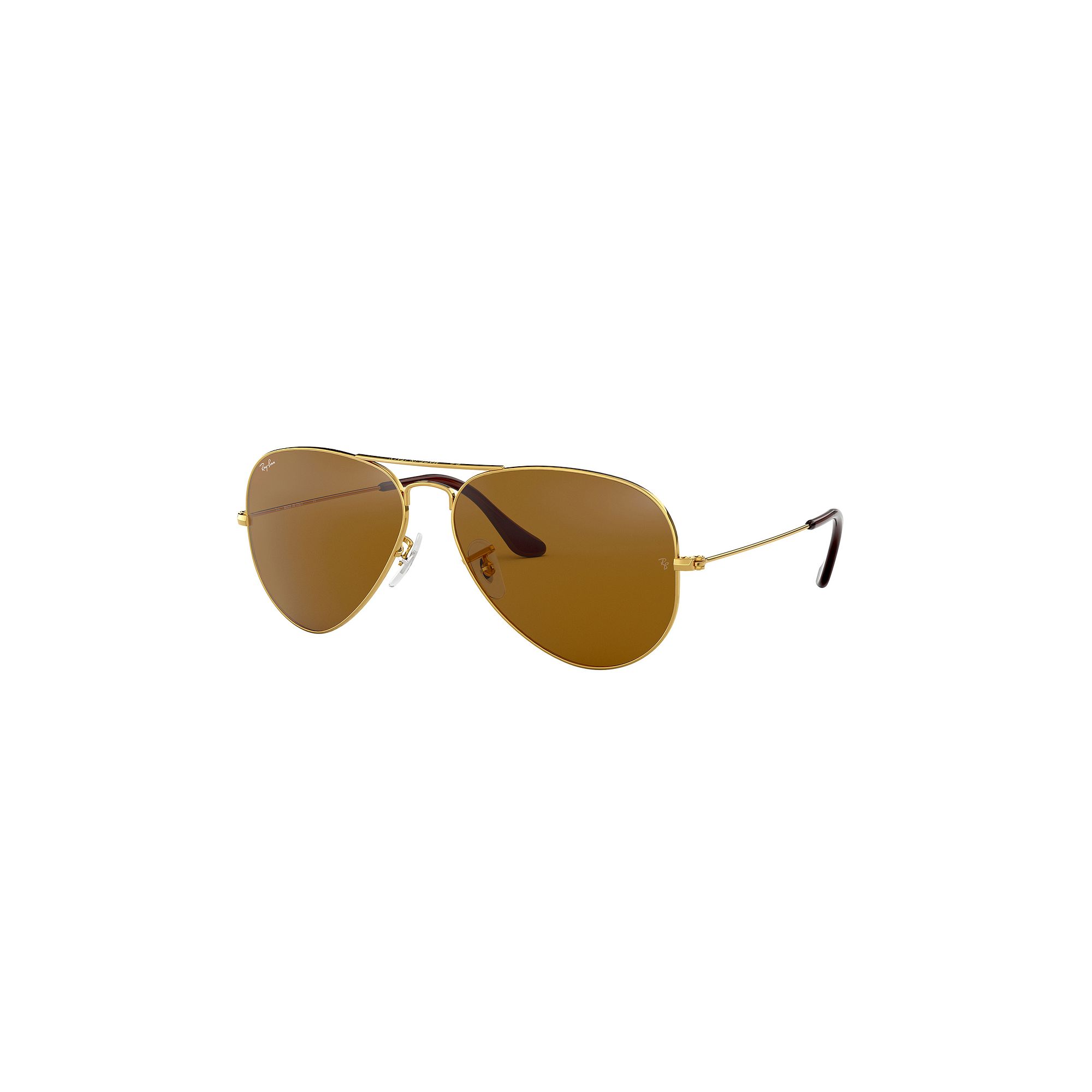 Ray-Ban RB3025 Original Aviator 58mm Sunglasses, Gold Brown