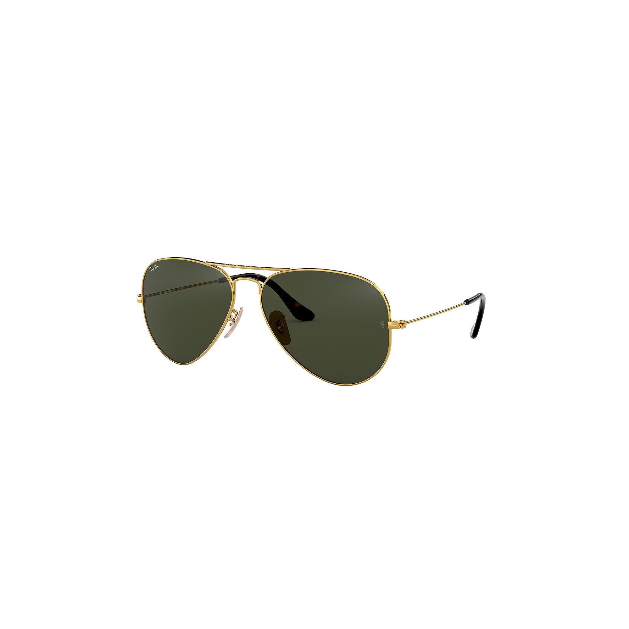 Ray-Ban RB3025 Original Aviator 58mm Sunglasses, Gold Dkgrn
