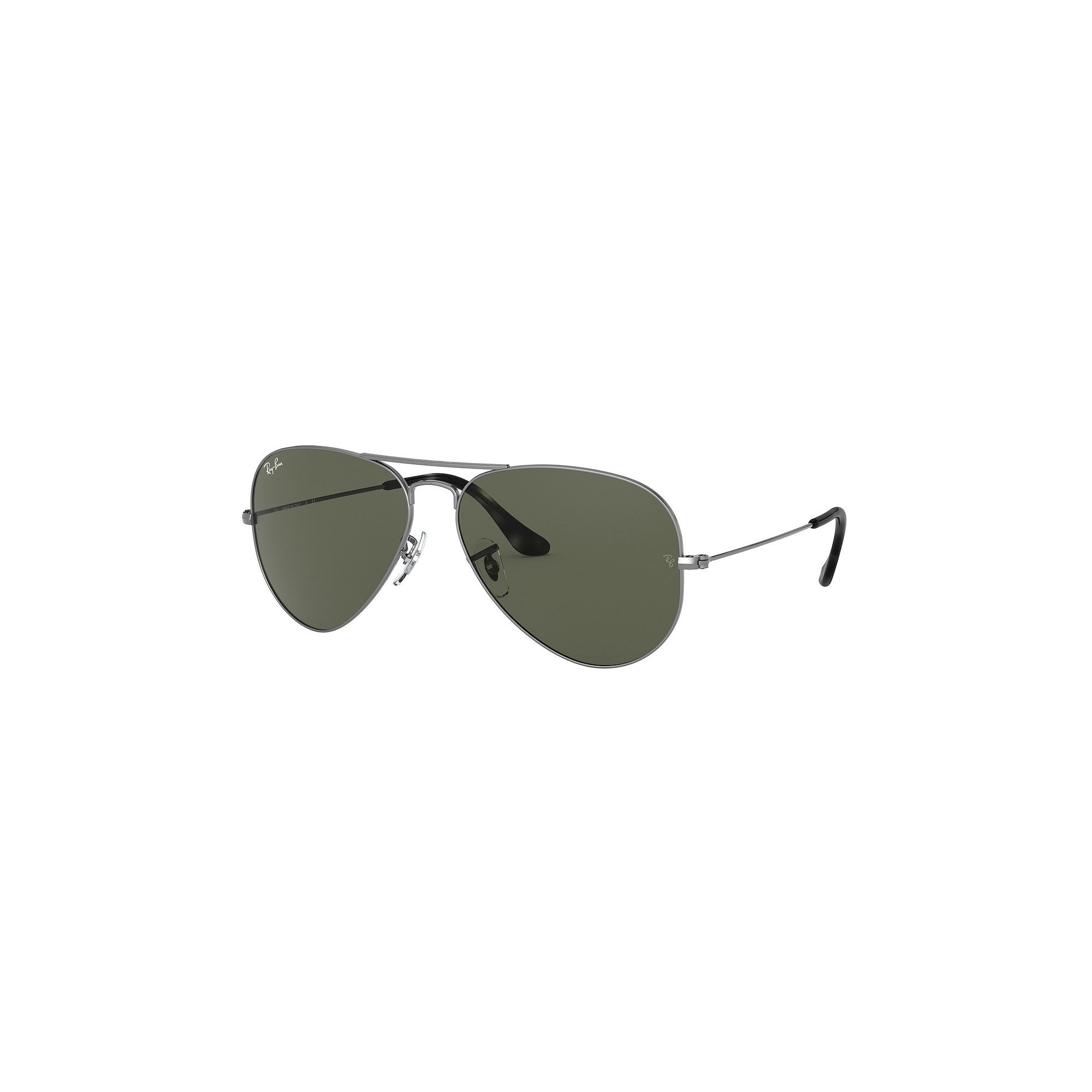 Ray-Ban RB3025 Original Aviator 58mm Sunglasses, Trans Gray