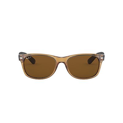 Ray Ban RB2132 New Wayfarer 55mm Square Polarized Sunglasses