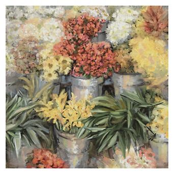 Fine Art Canvas Spring Market Canvas Wall Art