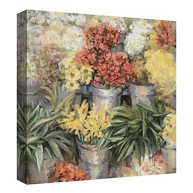 Fine Art Canvas Spring Market Canvas Wall Art