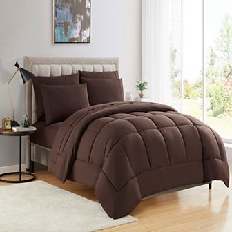 Sweethome Collection Luxury 7 pc Comforter & Sheet Set