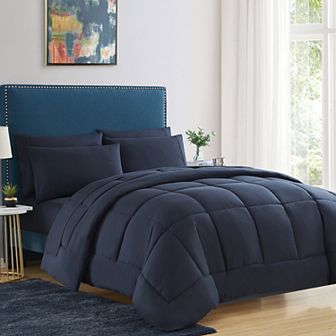 Sweethome Collection Luxury 7 pc Comforter & Sheet Set