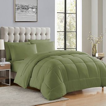 Sweethome Collection Luxury 7 pc Comforter & Sheet Set