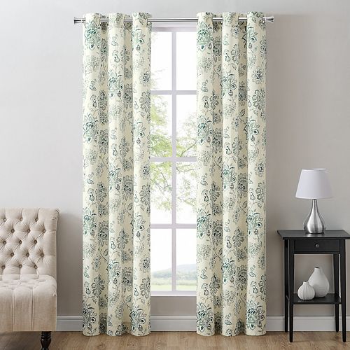 The Big One® 2-pack Sophia Floral Window Curtains